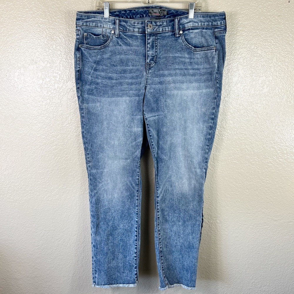Torrid Cropped Boyfriend Jeans